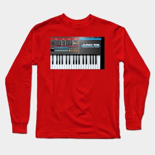 Juno 106 programmable polyphonic synthesizer Long Sleeve T-Shirt